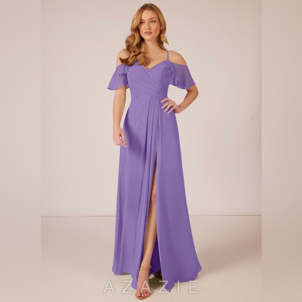 Purple Bridesmaid Dress